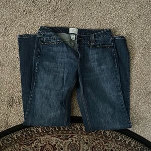 white house black market blane bootcut jeans size 10R